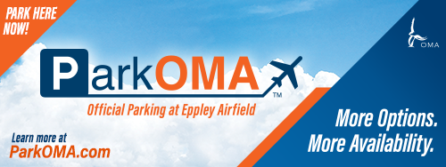 Parking Rate Estimator for ParkOMA, Eppley Airfield's official parking.