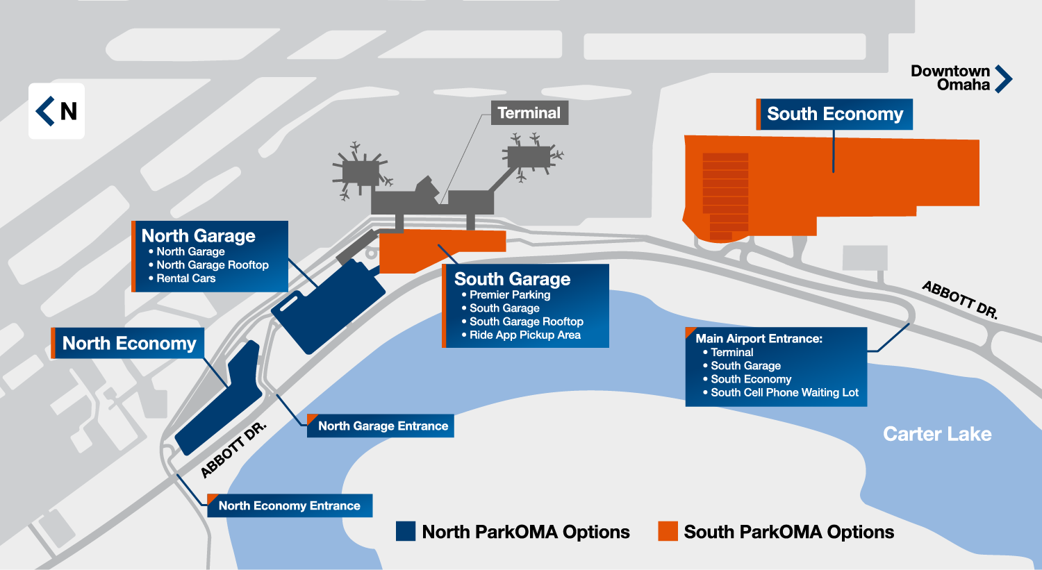 Learn About ParkOMA OMA Omaha Eppley Airfield