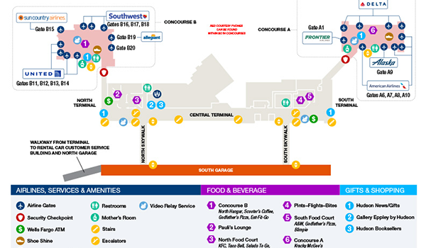 OMA Terminal Upper Level Map Thumbnail