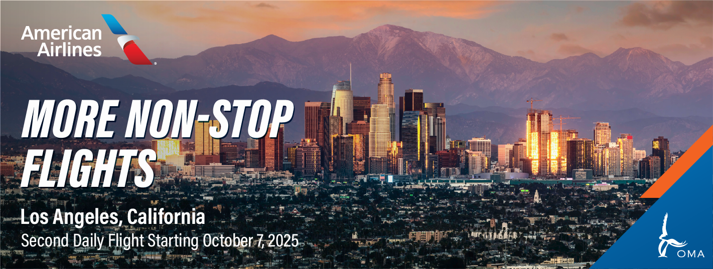 OMA to LAX Non-Stop with American Airlines